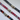 Stoff-Armband mit Pilgermuschel aus Metall